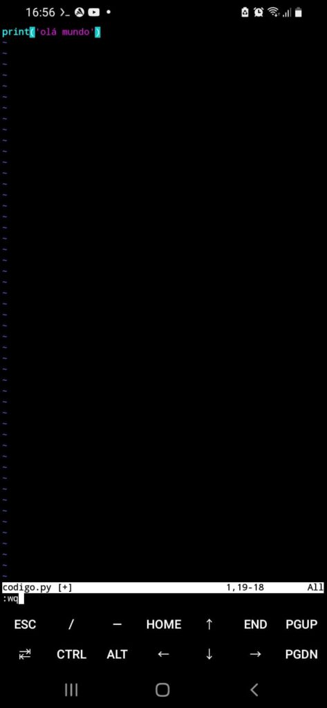 Como programar em Python no android? - Blog